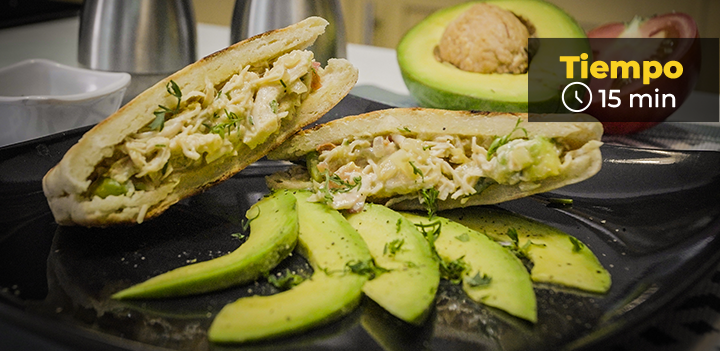 Arepa media luna